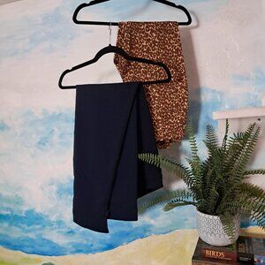 2 pair SlimSation leggings, NEW WITH TAGS, one size 8, one size M